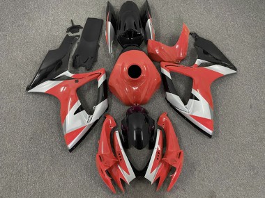 2006-2007 Rot Design GSXR 600-750 Motorrad Verkleidungen