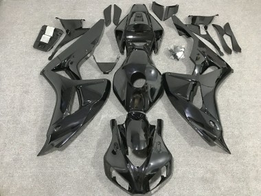 2006-2007 Schwarz Glänzend CBR1000RR Motorrad Verkleidungen