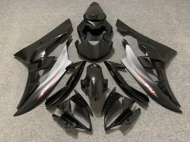 2006-2007 Schwarz Ninja R6 Motorrad Verkleidungen 2006-2007 Schwarz Ninja R6 Motorrad Verkleidungen