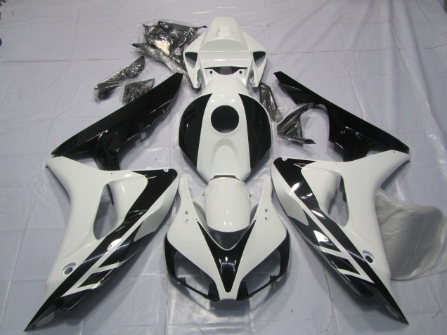 2006-2007 Schwarz & Weiß OEM Stil Keine Aufkleber CBR1000RR Motorrad Verkleidungen 2006-2007 Schwarz & Weiß OEM Stil Keine Aufkleber CBR1000RR Motorrad Verkleidungen