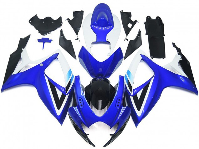 2006-2007 Tiefes Blau & Hellblau OEM Stil GSXR 600-750 Motorrad Verkleidungen 2006-2007 Tiefes Blau & Hellblau OEM Stil GSXR 600-750 Motorrad Verkleidungen