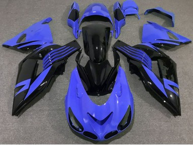 2006-2011 Hellblau ZX14R Motorrad Verkleidungen
