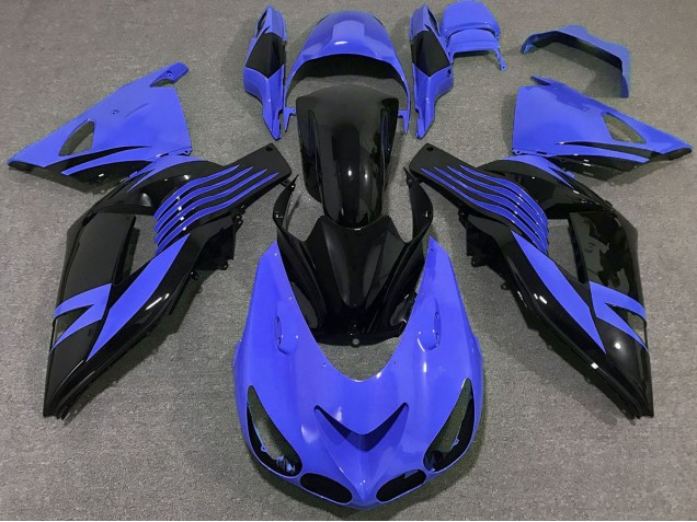 2006-2011 Hellblau ZX14R Motorrad Verkleidungen