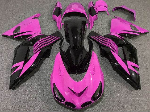 2006-2011 Hellpink ZX14R Motorrad Verkleidungen