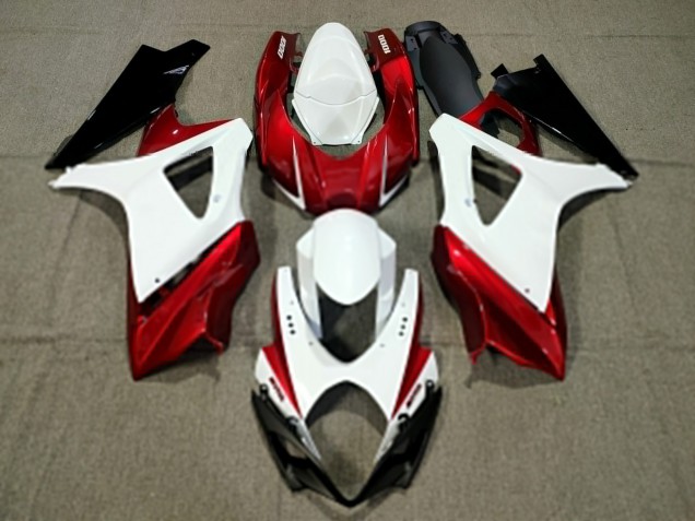 2007-2008 Custom Design Rot GSXR 1000 Motorrad Verkleidungen