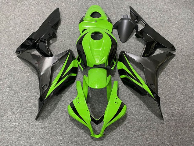 2007-2008 Elektrisches Grün OEM Stil & Grau CBR600RR Motorrad Verkleidungen 2007-2008 Elektrisches Grün OEM Stil & Grau CBR600RR Motorrad Verkleidungen