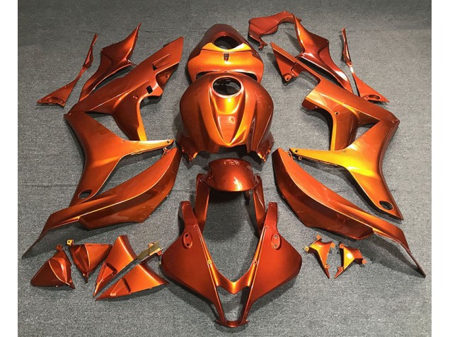 2007-2008 Flaches Orange CBR600RR Motorrad Verkleidungen 2007-2008 Flaches Orange CBR600RR Motorrad Verkleidungen