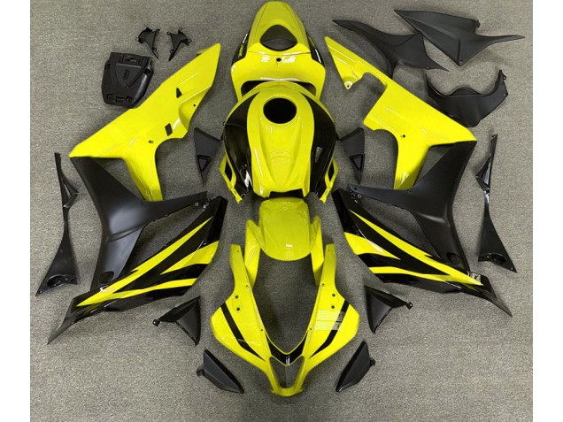 2007-2008 Gelb OEM Stil CBR600RR Motorrad Verkleidungen 2007-2008 Gelb OEM Stil CBR600RR Motorrad Verkleidungen