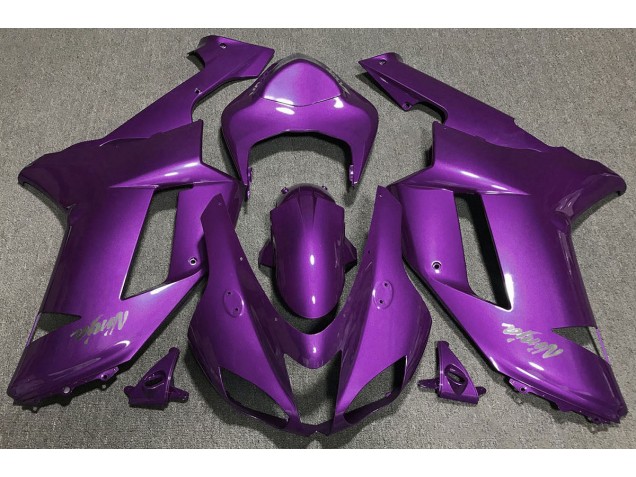2007-2008 Glanz Lila ZX6R Motorrad Verkleidungen