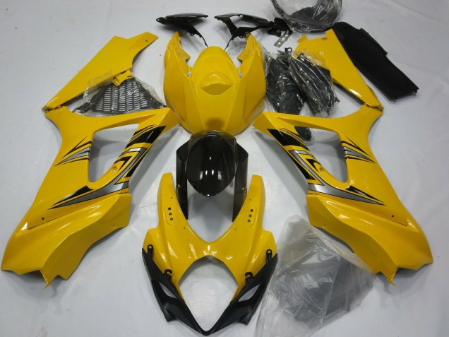 2007-2008 Glänzend Gelb GSXR 1000 Motorrad Verkleidungen 2007-2008 Glänzend Gelb GSXR 1000 Motorrad Verkleidungen