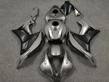 2007-2008 Glänzend Grau & Schwarz CBR600RR Motorrad Verkleidungen