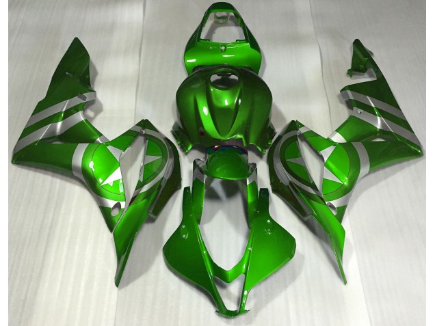 2007-2008 Grün Captain America CBR600RR Motorrad Verkleidungen 2007-2008 Grün Captain America CBR600RR Motorrad Verkleidungen