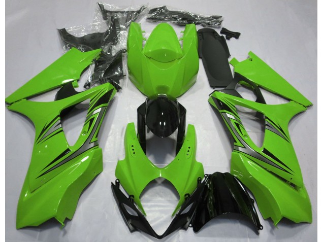 2007-2008 Grün OEM-Stil GSXR 1000 Motorrad Verkleidungen 2007-2008 Grün OEM-Stil GSXR 1000 Motorrad Verkleidungen