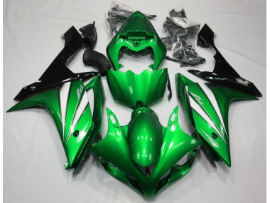 2007-2008 Grün Weiß & Schwarz R1 Motorrad Verkleidungen