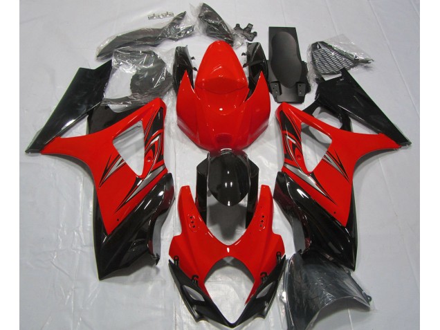 2007-2008 Lavarot & Schwarz GSXR 1000 Motorrad Verkleidungen 2007-2008 Lavarot & Schwarz GSXR 1000 Motorrad Verkleidungen