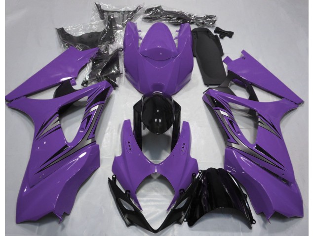 2007-2008 Lila-Stil OEM GSXR 1000 Motorrad Verkleidungen