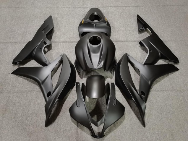 2007-2008 Matt Schwarz CBR600RR Motorrad Verkleidungen 2007-2008 Matt Schwarz CBR600RR Motorrad Verkleidungen