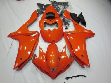 2007-2008 Orange Glänzend R1 Motorrad Verkleidungen