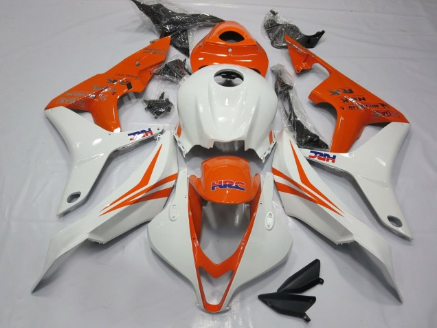 2007-2008 Orange & Weiß HRC CBR600RR Motorrad Verkleidungen 2007-2008 Orange & Weiß HRC CBR600RR Motorrad Verkleidungen