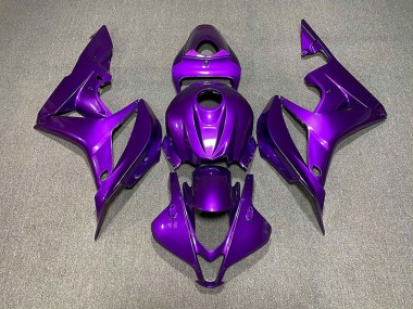 2007-2008 Perlviolett Schlicht CBR600RR Motorrad Verkleidungen