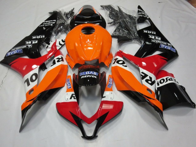 2007-2008 Repsol Stil CBR600RR Motorrad Verkleidungen 2007-2008 Repsol Stil CBR600RR Motorrad Verkleidungen