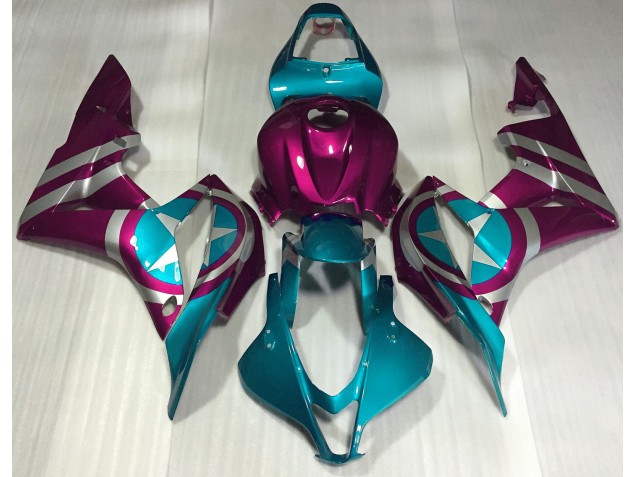 2007-2008 Rosa Captain America CBR600RR Motorrad Verkleidungen 2007-2008 Rosa Captain America CBR600RR Motorrad Verkleidungen