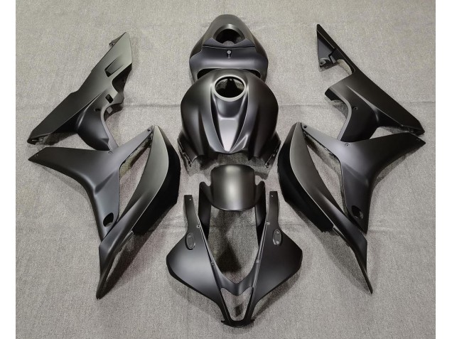 2007-2008 Schlichte Matt Schwarz CBR600RR Motorrad Verkleidungen 2007-2008 Schlichte Matt Schwarz CBR600RR Motorrad Verkleidungen