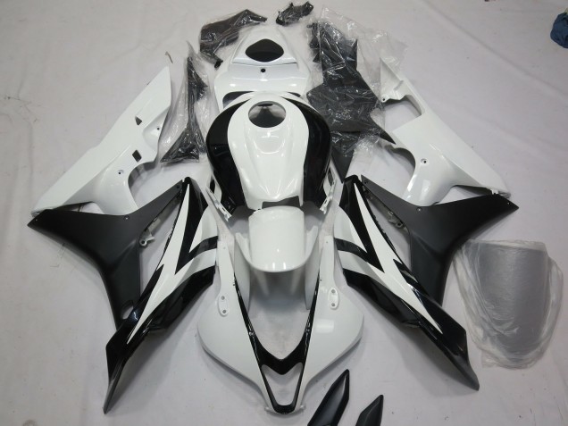 2007-2008 Weiß & Schwarz OEM Stil CBR600RR Motorrad Verkleidungen 2007-2008 Weiß & Schwarz OEM Stil CBR600RR Motorrad Verkleidungen