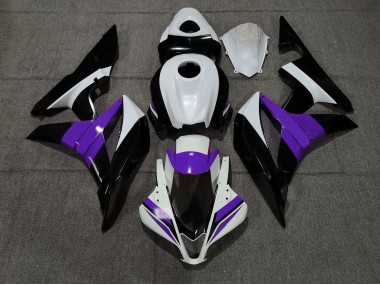 2007-2008 Schwarz Weiß & Rot CBR600RR Motorrad Verkleidungen