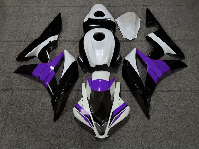 2007-2008 Schwarz Weiß & Rot CBR600RR Motorrad Verkleidungen 2007-2008 Schwarz Weiß & Rot CBR600RR Motorrad Verkleidungen
