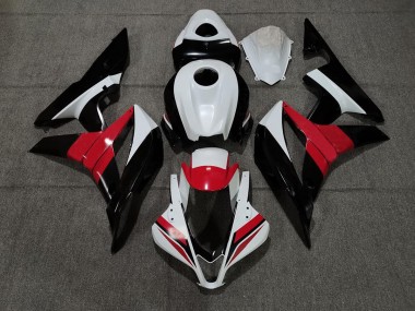 2007-2008 Schwarz Weiß & Rot CBR600RR Motorrad Verkleidungen