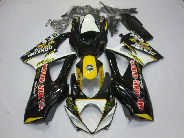 2007-2008 Spezial Dunlop GSXR 1000 Motorrad Verkleidungen 2007-2008 Spezial Dunlop GSXR 1000 Motorrad Verkleidungen