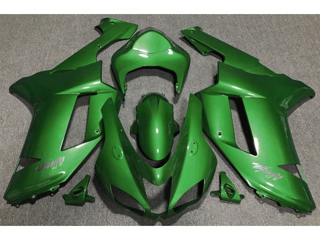 2007-2008 Waldgrün ZX6R Motorrad Verkleidungen 2007-2008 Waldgrün ZX6R Motorrad Verkleidungen