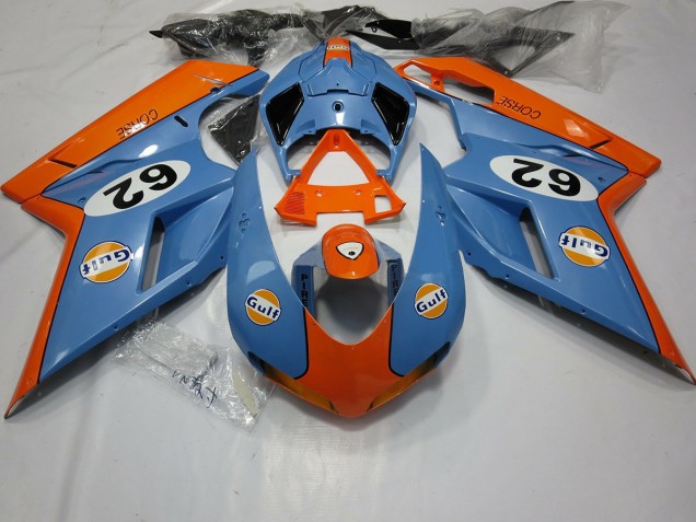 2007-2014 Gulf Ducati 848 1098 1198 Motorrad Verkleidungen 2007-2014 Gulf Ducati 848 1098 1198 Motorrad Verkleidungen