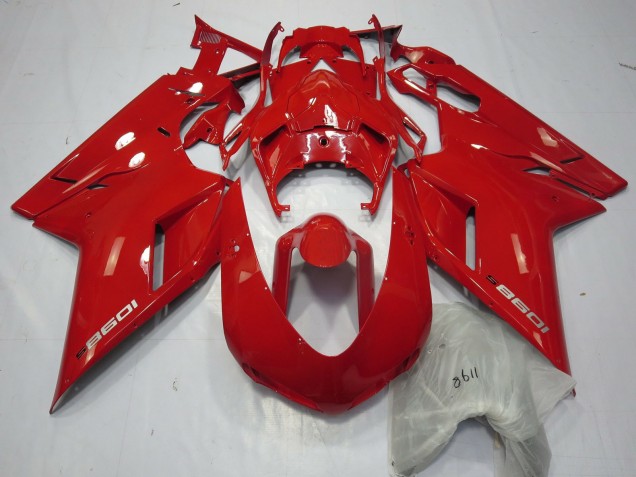 2007-2014 Rot 1098 Ducati 848 1098 1198 Motorrad Verkleidungen 2007-2014 Rot 1098 Ducati 848 1098 1198 Motorrad Verkleidungen