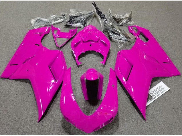 2007-2014 Schlichte Glanzrosa Ducati 848 1098 1198 Motorrad Verkleidungen 2007-2014 Schlichte Glanzrosa Ducati 848 1098 1198 Motorrad Verkleidungen