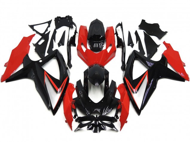 2008-2010 Benutzerdefiniert Rot OEM Stil GSXR 600-750 Motorrad Verkleidungen 2008-2010 Benutzerdefiniert Rot OEM Stil GSXR 600-750 Motorrad Verkleidungen