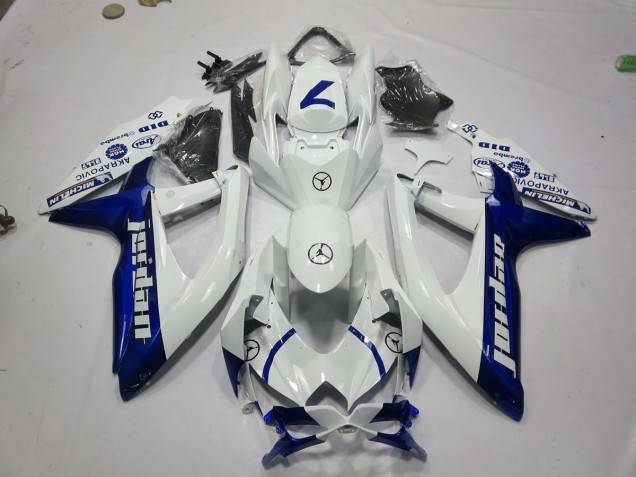 2008-2010 Blau Jordan GSXR 600-750 Motorrad Verkleidungen 2008-2010 Blau Jordan GSXR 600-750 Motorrad Verkleidungen