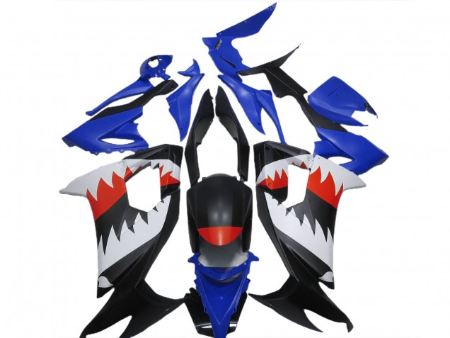 2008-2010 Blauer Hai ZX10R Motorrad Verkleidungen 2008-2010 Blauer Hai ZX10R Motorrad Verkleidungen