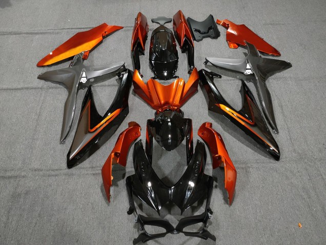 2008-2010 Gebranntes Orange OEM Stil GSXR 600-750 Motorrad Verkleidungen 2008-2010 Gebranntes Orange OEM Stil GSXR 600-750 Motorrad Verkleidungen