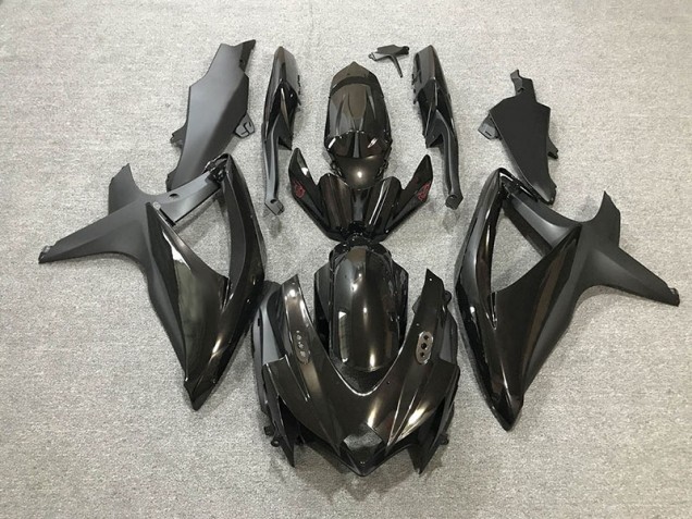 2008-2010 Glanz/Matt Schwarz GSXR 600-750 Motorrad Verkleidungen 2008-2010 Glanz/Matt Schwarz GSXR 600-750 Motorrad Verkleidungen