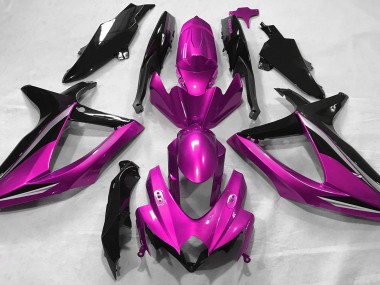 2008-2010 Glanzrosa GSXR 600-750 Motorrad Verkleidungen