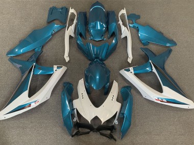 2008-2010 Hellblau OEM Stil GSXR 600-750 Motorrad Verkleidungen
