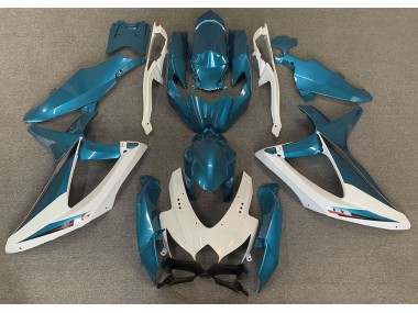2008-2010 Hellblau OEM Stil GSXR 600-750 Motorrad Verkleidungen