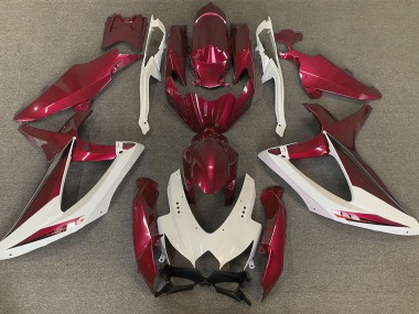2008-2010 Rot OEM-Stil GSXR 600-750 Motorrad Verkleidungen