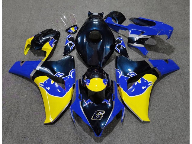 2008-2011 Blau Bull CBR1000RR Motorrad Verkleidungen 2008-2011 Blau Bull CBR1000RR Motorrad Verkleidungen