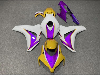 2008-2011 Gelb & Violett Glänzend CBR1000RR Motorrad Verkleidungen