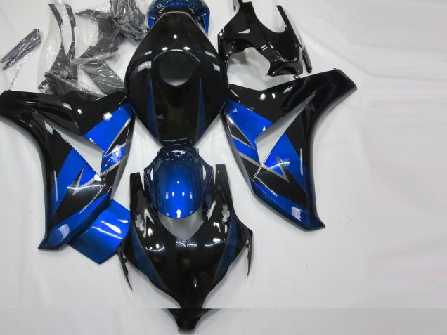 2008-2011 Glänzend Blau & Schwarz CBR1000RR Motorrad Verkleidungen 2008-2011 Glänzend Blau & Schwarz CBR1000RR Motorrad Verkleidungen