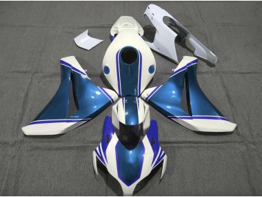 2008-2011 Glänzendes Perlblau CBR1000RR Motorrad Verkleidungen