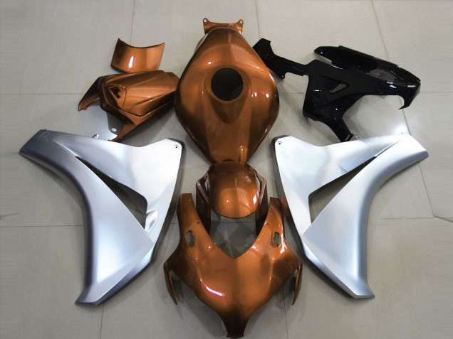 2008-2011 Glanzorange & Silber CBR1000RR Motorrad Verkleidungen 2008-2011 Glanzorange & Silber CBR1000RR Motorrad Verkleidungen